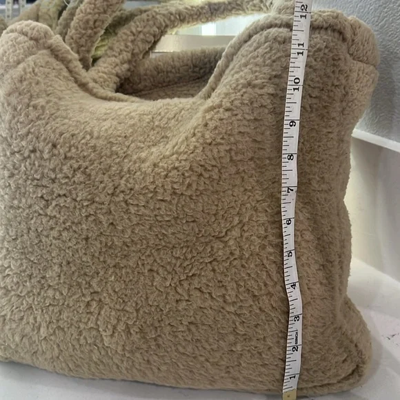 Fashion tote beige very soft - Picture 5 of 9
